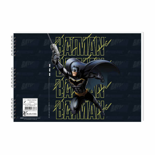 Batman Resim Defteri 25 x 35 cm 15 Yaprak 