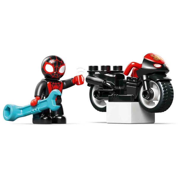 LEGO DUPLO Marvel Spin’in Motosiklet Macerası 10424 -2 Yaş ve Üzeri Çocuklar İçin Örümcek Adam Figürü İçeren Eğitici Oyuncak Yapım Seti (24 Parça)