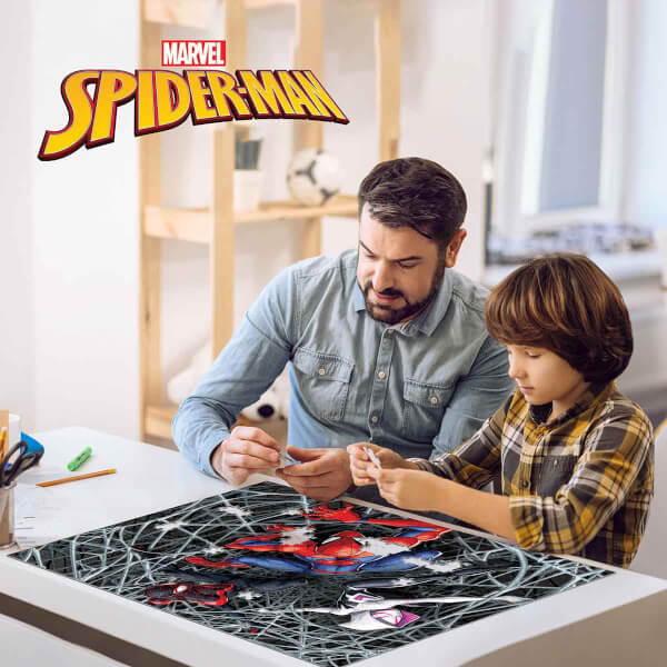 Prime 3D 500 Parça 3D Puzzle: Marvel Spider-Man