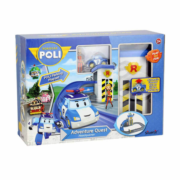 Robocar Poli Macera Kulesi Oyun Seti