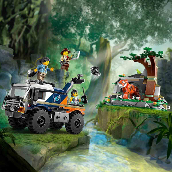 LEGO City Orman Kaşifinin Arazi Kamyonu 60426 - 6 Yaş ve Üzeri Çocuklar için Yaratıcı Oyuncak Yapım Seti (314 Parça)