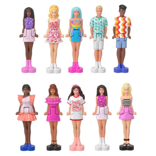 Mini Barbieland Fashionistas Bebeği Sürpriz Paket HYF19