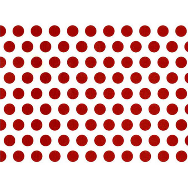 BugyBagy Kırmızı Yuvarlak Duvar Sticker Polska Dots Büyük 100 Adet 5 cm.