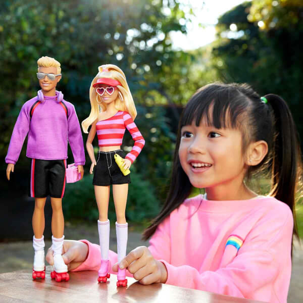 Barbie & Ken Fashionistas 65. Yıl 2'li Parti Bebekleri HXK90