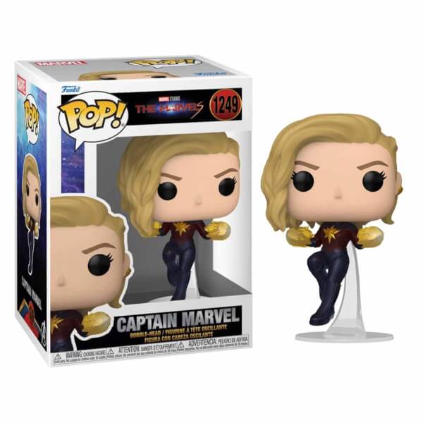 Funko Pop Marvel Studios The Marvels: Captain Marvel