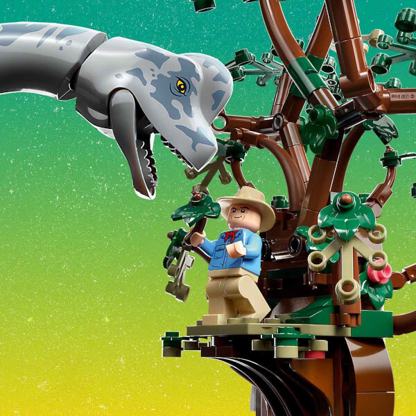 LEGO® Jurassic Park Brachiosaurus Keşfi 76960 - 9 Yaş ve Üzeri Çocuklar için Koleksiyonluk Yaratıcı Oyuncak Dinozor Yapım Seti (512 Parça)