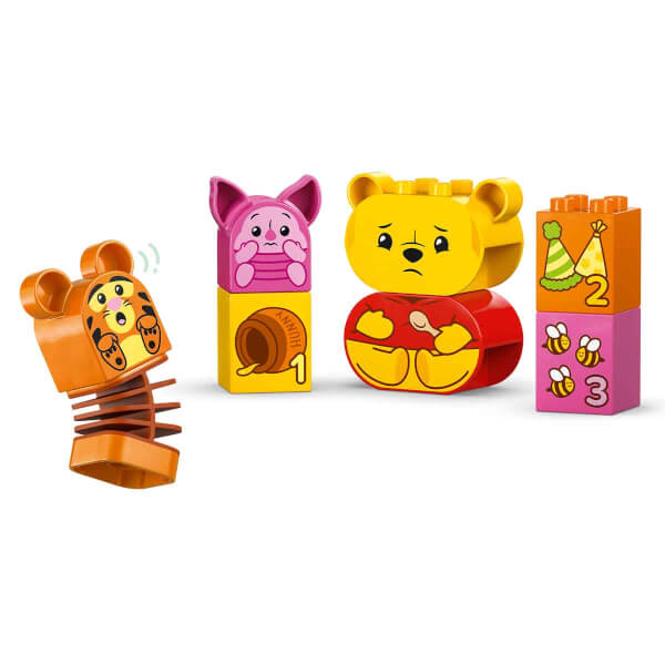 LEGO DUPLO Disney Ayı Winnie’nin Doğum Günü Partisi 10457 - 1,5 Yaş ve Üzeri Çocuklar için Eğitici Oyuncak Yapım Seti (22 Parça)
