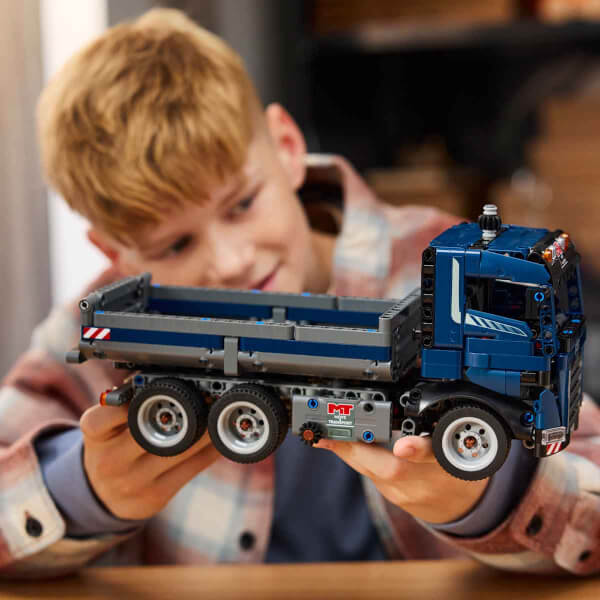 LEGO Technic Damperli Kamyon 42203 - 9 Yaş ve Üzeri İnşaat Seven Çocuklar için Yaratıcı Oyuncak Yapım Seti (462 Parça)