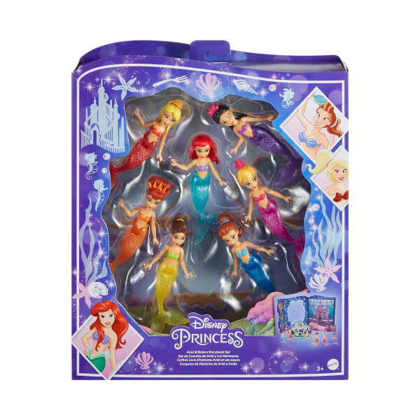 Disney Prenses Bebekleri 6'lı Set HLW96