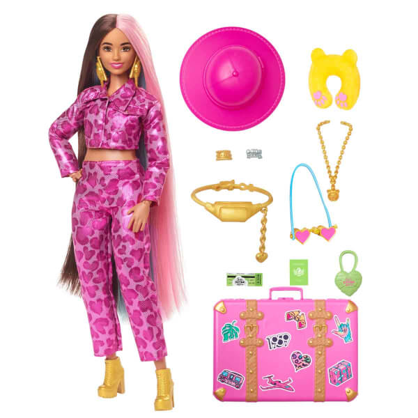 Barbie Extra Fly Safari Seyahat Bebeği HPT48