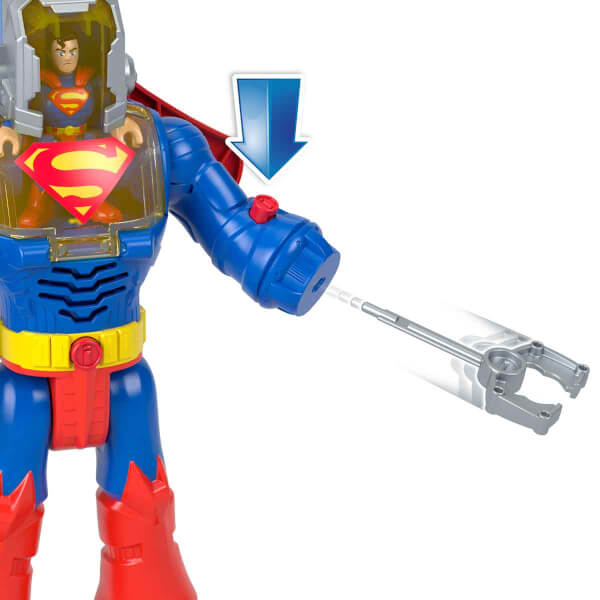 Sesli ve Işıklı Imaginext DC Super Friends Superman Insider ve Exo Kostümü JCT47