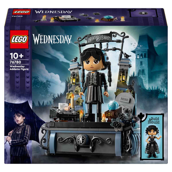 LEGO Wednesday: Wednesday Addams Figürü 76780 – 10 Yaş ve Üzeri Çocuklar için Koleksiyonluk Oyuncak Yapım Seti (702 Parça)