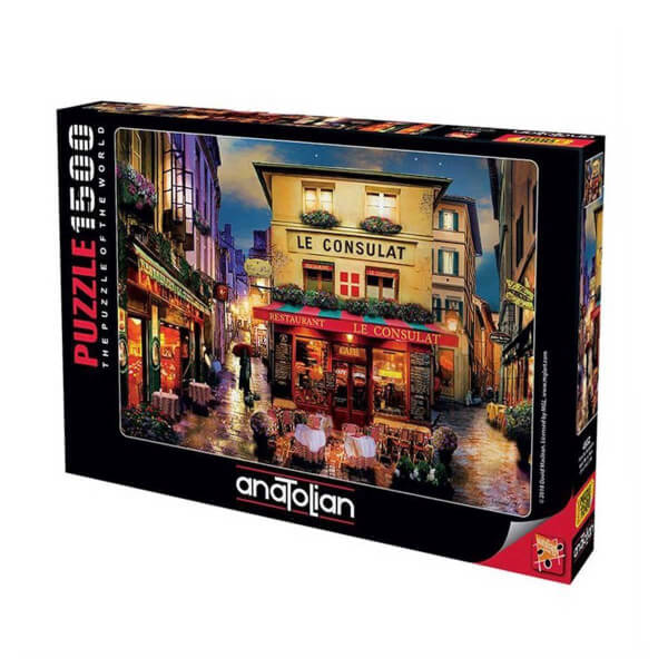 1500 Parça Puzzle: Paris'de Buluşalım