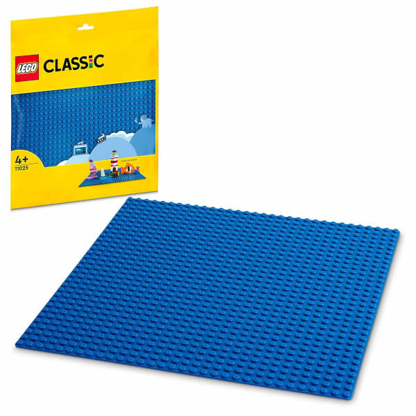 LEGO Classic Mavi Plaka 11025 - 4 Yaş ve Üzeri LEGO Severler için Açık Uçlu Yaratıcı Yapım Seti (1 Parça)
