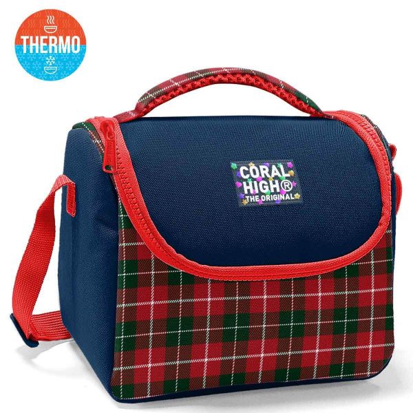 Coral High Ekose Desenli Beslenme Çantası 37107