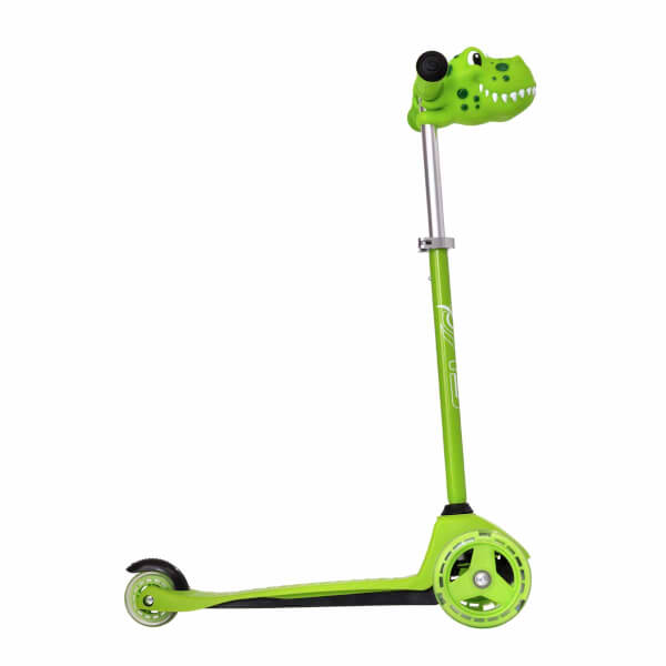 Evo 3 Tekerlekli Dino Işıklı Mini Cruiser Scooter