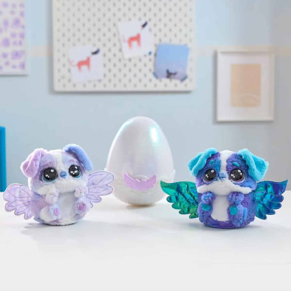 Sesli ve Işıklı Hatchimals Alive Mystery Hatch Puppadee İnteraktif Peluş Sürpriz Yumurta