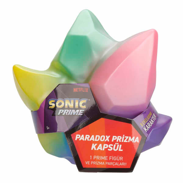 Sonic Prime Paradox Prizma Kapsül Sürpriz Paket 