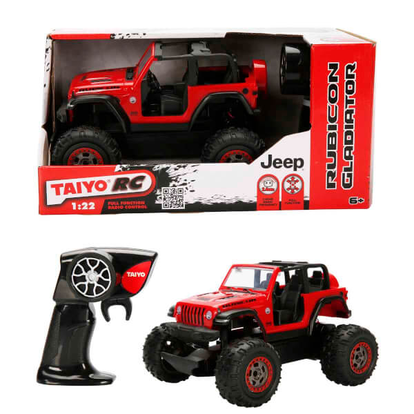 1:22 Uzaktan Kumandalı Jeep - Jeep Wrangler Sahara Unlimited