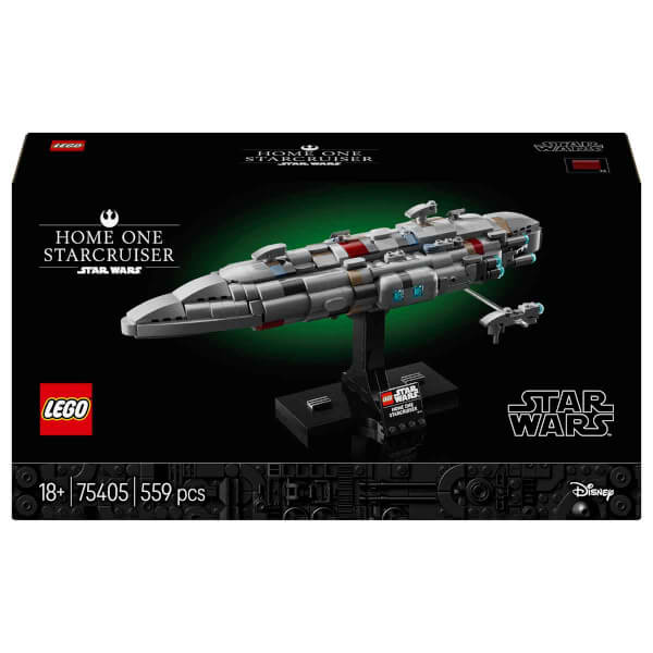 LEGO Star Wars: Jedi’ın Dönüşü Home One Starcruiser 75405 - Star Wars Seven Yetişkinler için İnşa Edilebilen Koleksiyonluk Starship Modeli Yapım Seti (559 Parça)