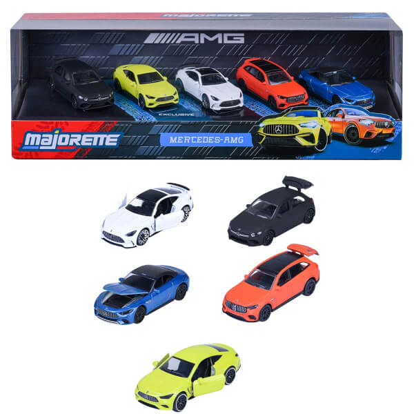 1:64 Majorette Mercedes-AMG 5’li Paket