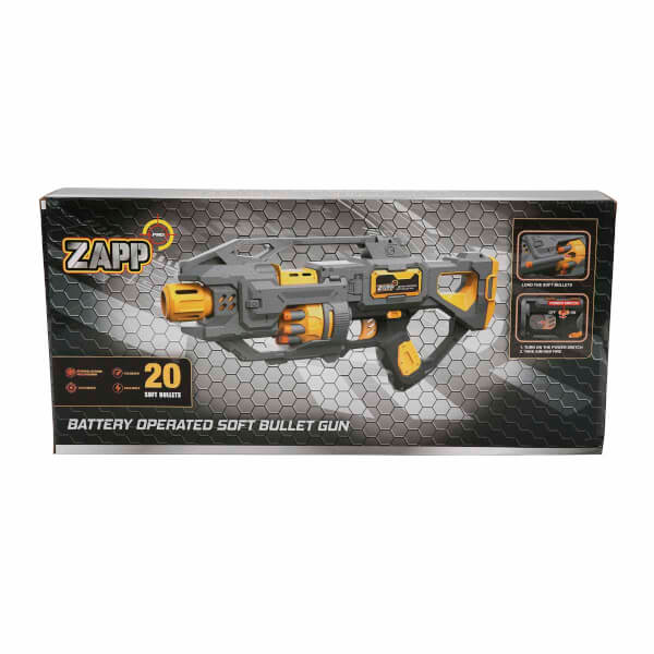 Zapp Toys 20 Mermili Sünger Dart Atan Silah 45 cm