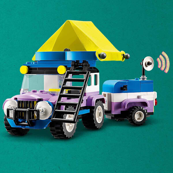 LEGO® Friends Yıldız Gözlemleme Kamp Aracı 42603 - 7 Yaş ve Üzeri Çocuklar için Oyuncak Teleskop İçeren Yaratıcı Oyuncak Yapım Seti (364 Parça)