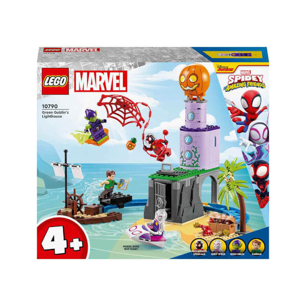 LEGO Marvel Spidey Ekibi Yeşil Goblin’in Deniz Fenerinde 10790