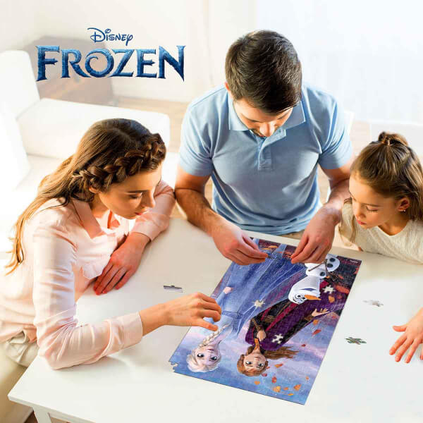 200 Parça 3D Puzzle: Frozen 2 