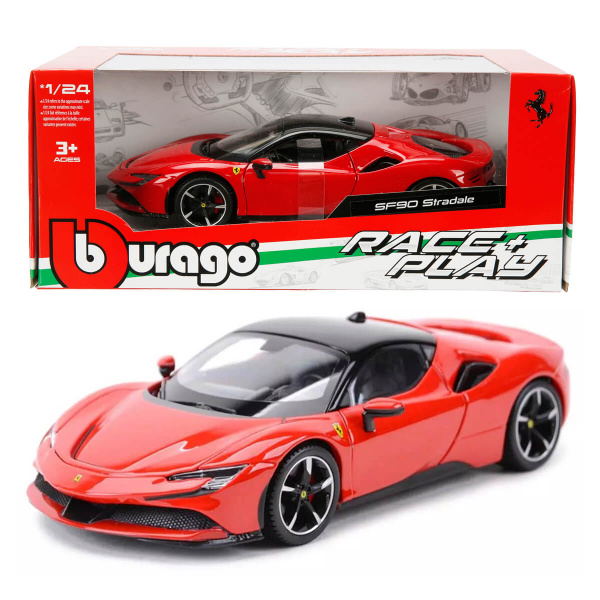 1:24 Ferrari SF90 Stradale Model Araba