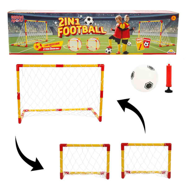 rossin フレームセット(日東s65、BBおまけ) 2in1 Rising Sports Sarı Kırmızı Futbol Seti | Toyzz Shop