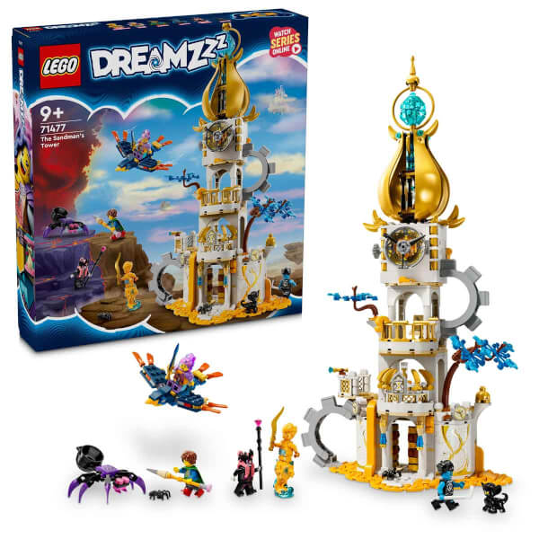 LEGO® DREAMZzz™ Kum Adam'ın Kulesi 71477 - 9 Yaş ve Üzeri için Kahraman Figürlü Yaratıcı Oyuncak Yapım Seti (723 Parça)