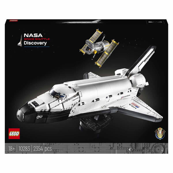 LEGO NASA Discovery Uzay Mekiği 10283 Yapım Seti; Uzay Keşfinin Gerçek bir Simgesini Yapın ve Sergileyin (2354 Parça)