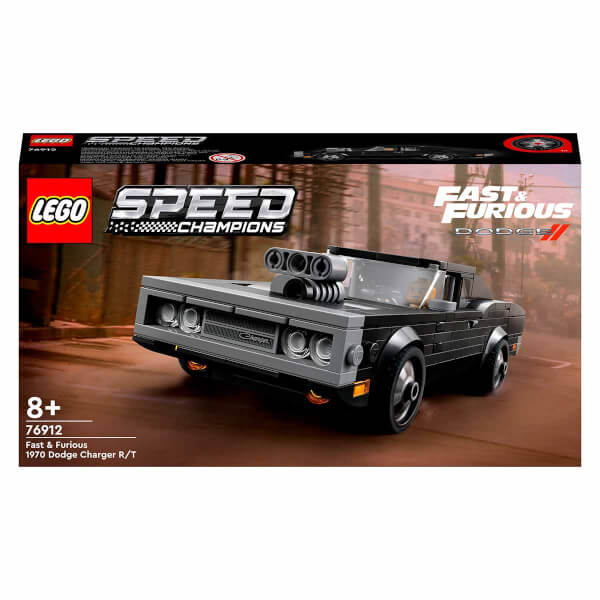 LEGO® Speed Champions Fast & Furious 1970 Dodge Charger R/T 76912 - 8 Yaş ve Üzeri İçin Koleksiyonluk Araba Modeli Yapım Seti (345 Parça)