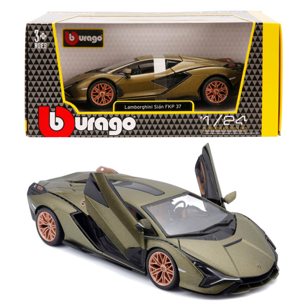 1:24 Lamborghini Sian FKP 37 Model Araba - Kırmızı | Toyzz Shop