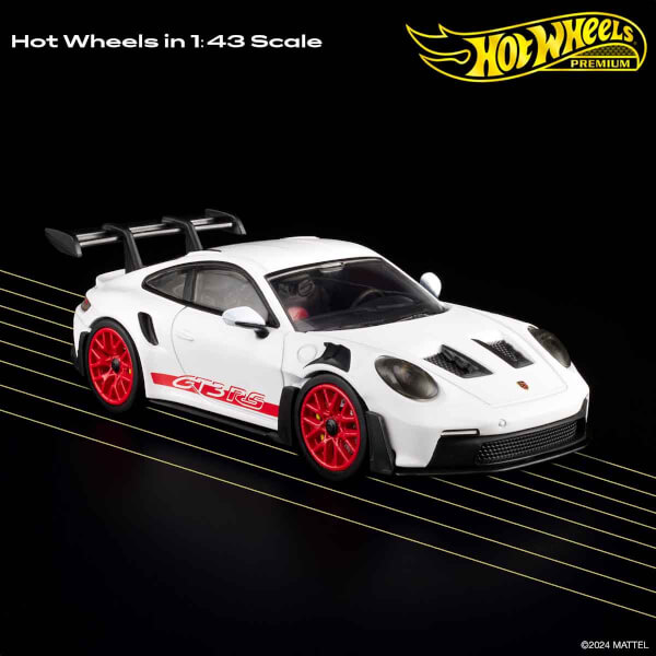 1:43 Hot Wheels Premium Porsche 911 GT3-RS HWT03