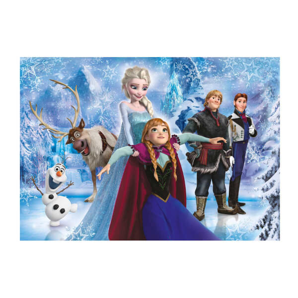 104 Parça Puzzle : Brilliant Frozen