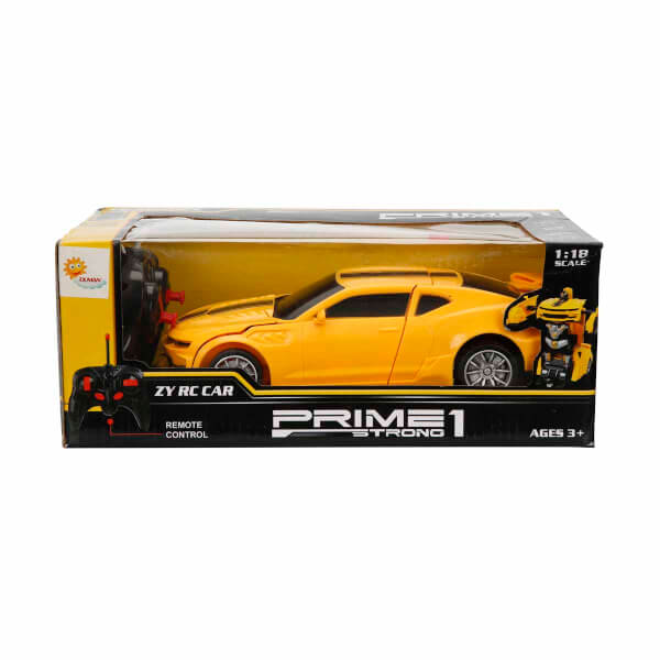 1:18 Prime Strong 1 Robota Dönüşebilen Uzaktan Kumandalı Araba