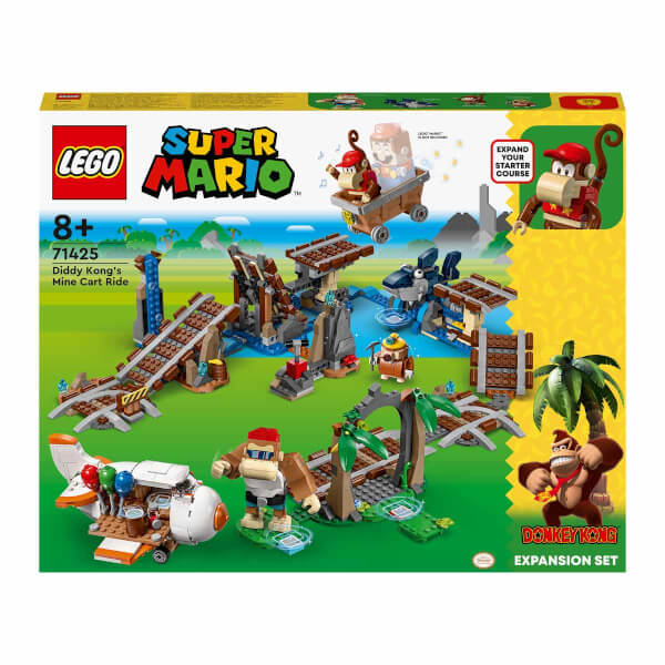 LEGO Super Mario Diddy Kong'un Maden Arabası Ek Macera Seti 71425