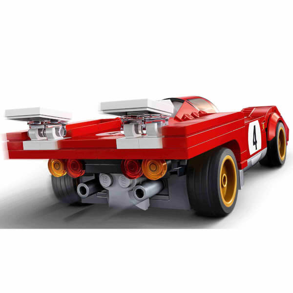  LEGO Speed Champions 1970 Ferrari 512 M 76906 - 8 Yaş ve Üzeri Çocuklar için Harika bir Yarış Arabası Modeli Yapım Seti (291 Parça)