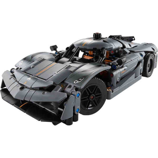 LEGO Technic Koenigsegg Jesko Absolut Gri Hiper Araba 42173 - Çocuklar için Oyuncak Yapım Seti (801 Parça)