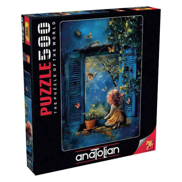 500 Parça Puzzle: Mavi Gece