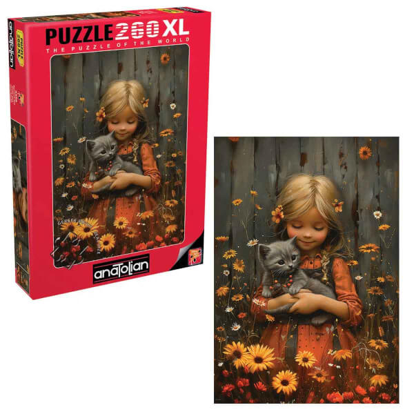 260 Parça XL Puzzle: Sevimli Kız