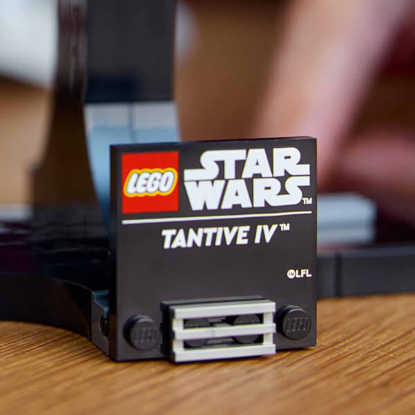 LEGO Star Wars Tantive IV 75376 - Star Wars Seven Yetişkinler için İnşa Edilebilen Koleksiyonluk Yaratıcı Starship Modeli Yapım Seti (654 Parça)