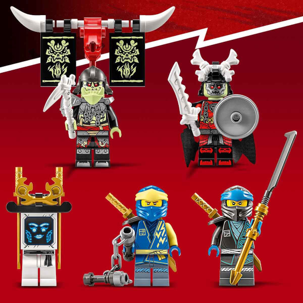 LEGO NINJAGO Jay’in Titan Robotu 71785 - 9 Yaş ve Üzeri Çocuklar için Oyuncak Savaş Robotu ve Ninja Minifigürleri İçeren Oyuncak Yapım Seti (794 Parça)