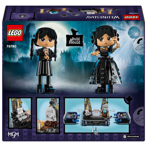 LEGO Wednesday: Wednesday Addams Figürü 76780 – 10 Yaş ve Üzeri Çocuklar için Koleksiyonluk Oyuncak Yapım Seti (702 Parça)