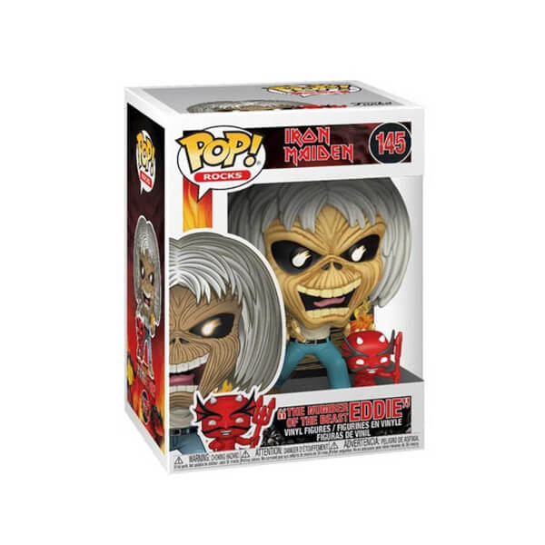 Funko Pop Iron Maiden: Number Of The Beast Skeleton Eddie Figür
