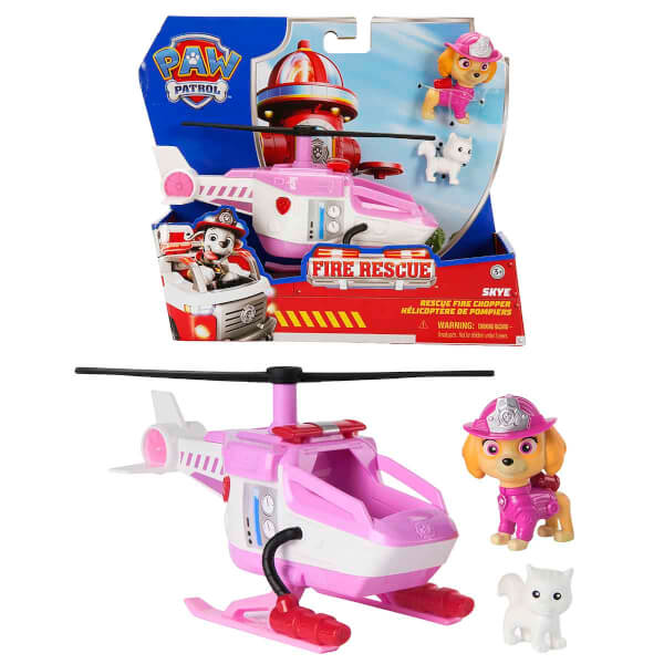 PAW Patrol Fire Rescue Figür ve Kurtarma Aracı  - Skye