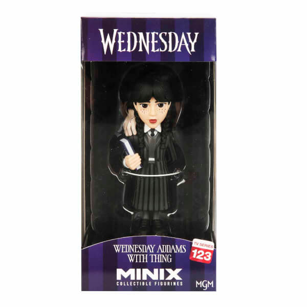 Minix Wednesday Addams ve Thing Koleksiyon Figürü MNX27000