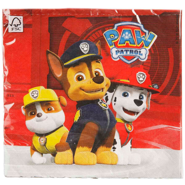 PAW Patrol Desenli Peçete 20’li 